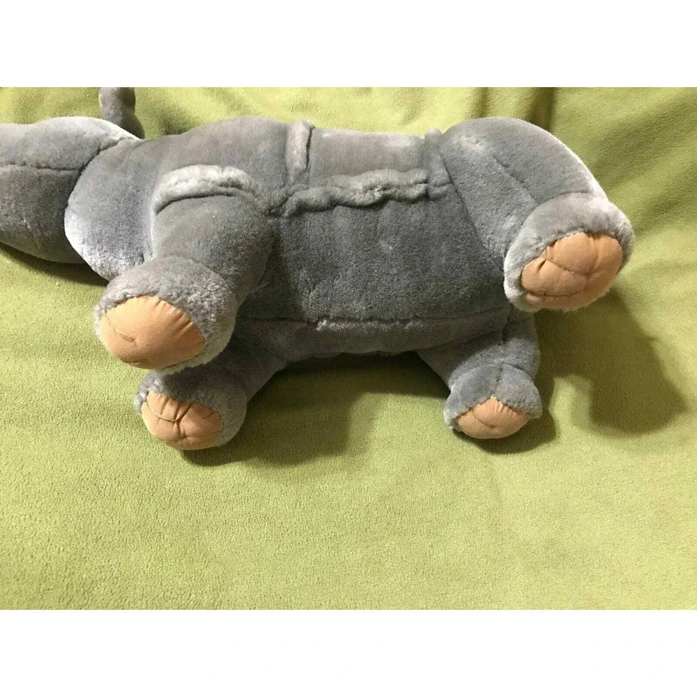 FAO‎ Schwarz Rhinocerous Rhino Stuffed Plush Very Firmly Stuffed
